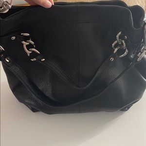 Black coach purse